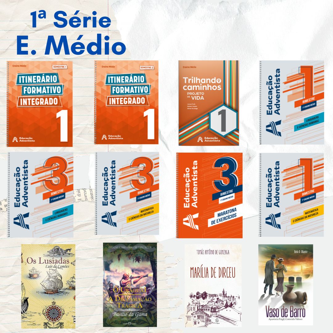 1ª Serie - E. M. - Capital, Anápolis KIT - 1ª Série - E. M. - Capital e Anápolis - Imagem 1