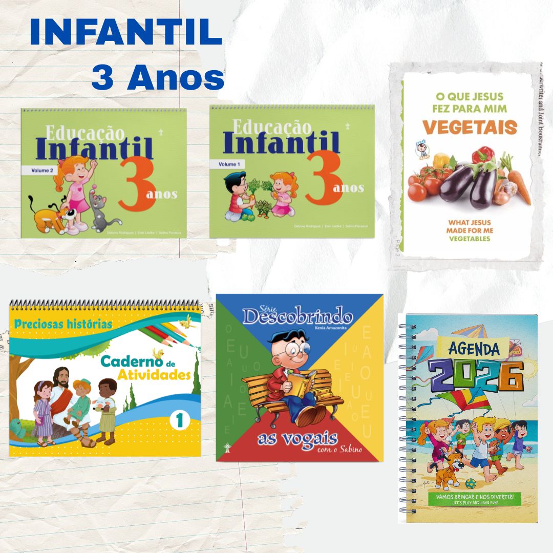 Infantil 3 Anos - Interior KIT - Infantil 3 Anos - Interior - Imagem 1
