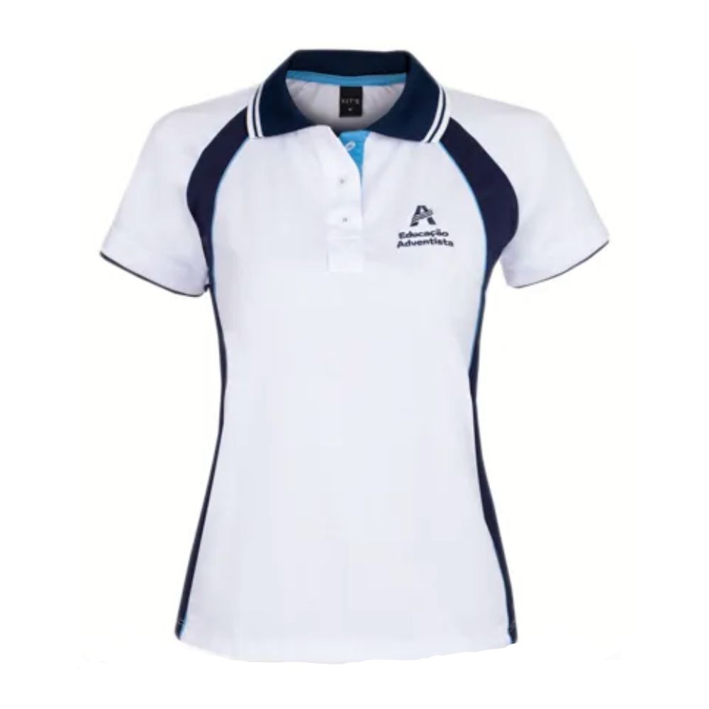 Polo feminina 1 Camiseta Polo Feminina EM - Imagem 1